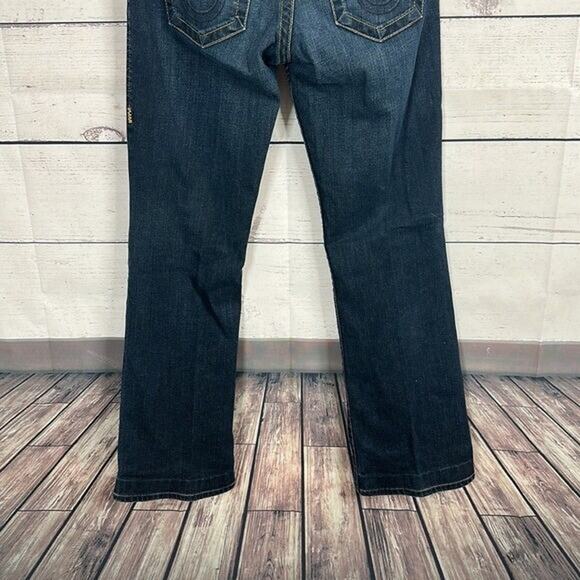 Big Star Jeans Womens 26 Blue Bootcut Remy Western Cowgirl Embroidered Stretch - Picture 6 of 12